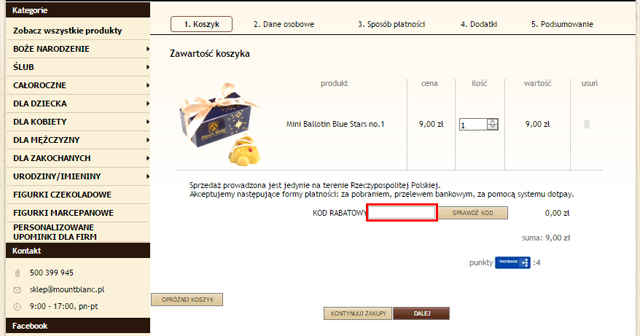 Mount Blanc kod rabatowy