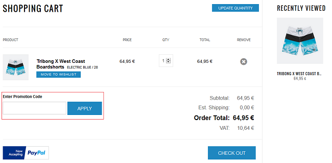 Billabong kod rabatowy