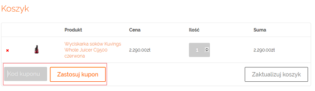 Dobre Wyciskarki kod rabatowy