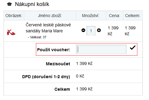 designshoes slevový kupon