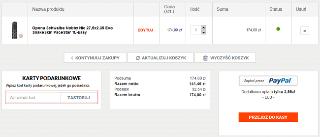 bikestacja kod rabatowy