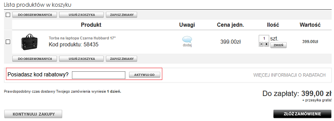 mcklein kod rabatowy