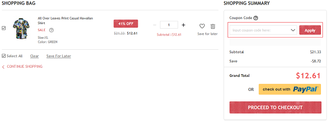 rosegal kod rabatowy