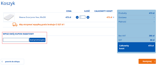 dlaspania kod rabatowy