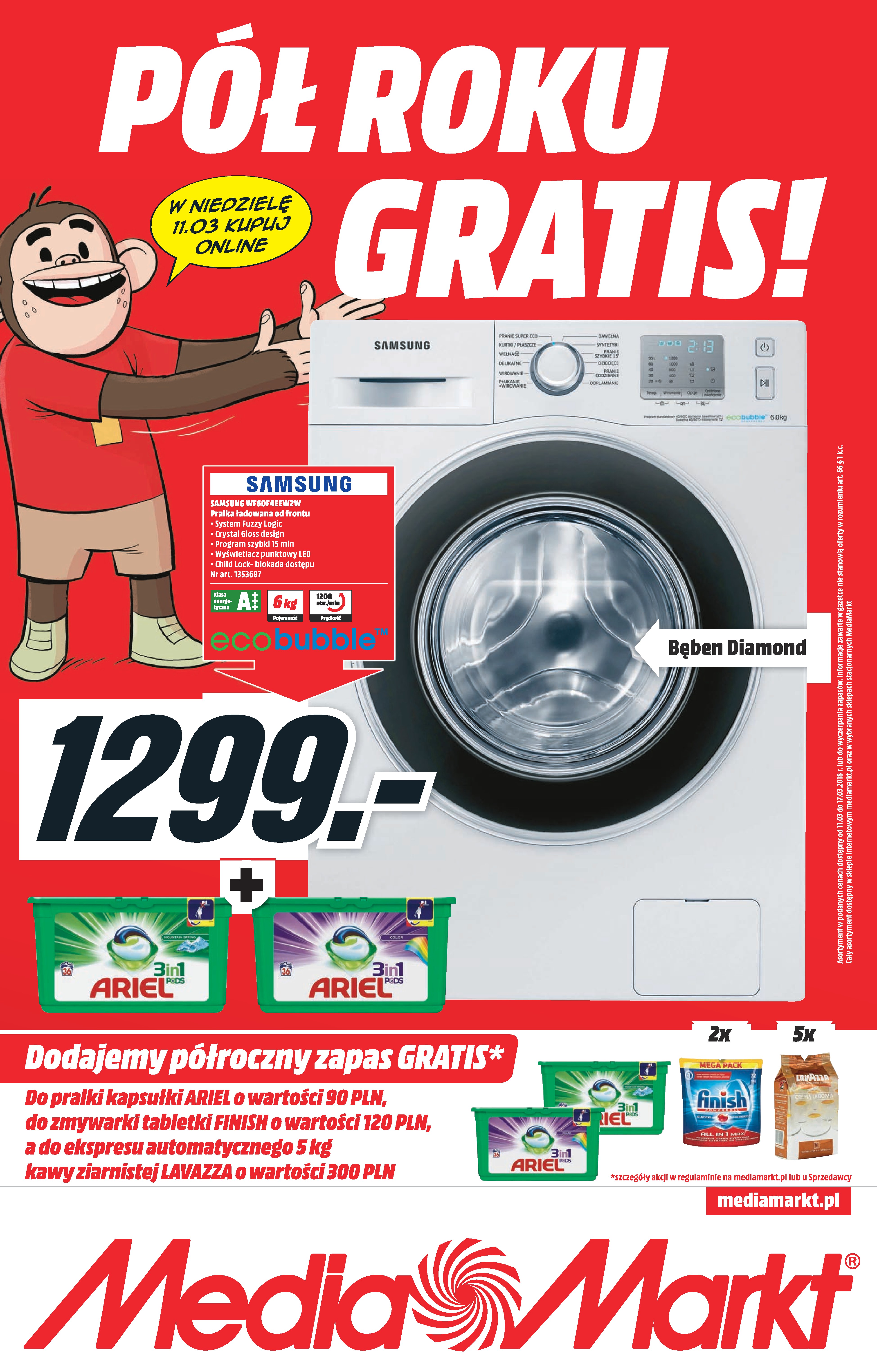 1 - Media Markt - Pół roku gratis!