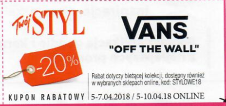 vans kod rabatowy vans kod rabatowy